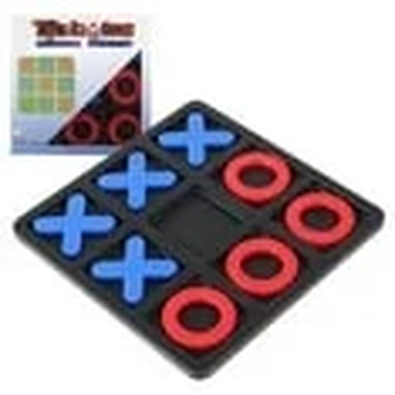 Tic Tac Toe Board Game 5 91 X 5 91 Table Game Resin Board Game Early Education Toys 2 Players Portable Tabletop Board Game for Family Adults and Kids