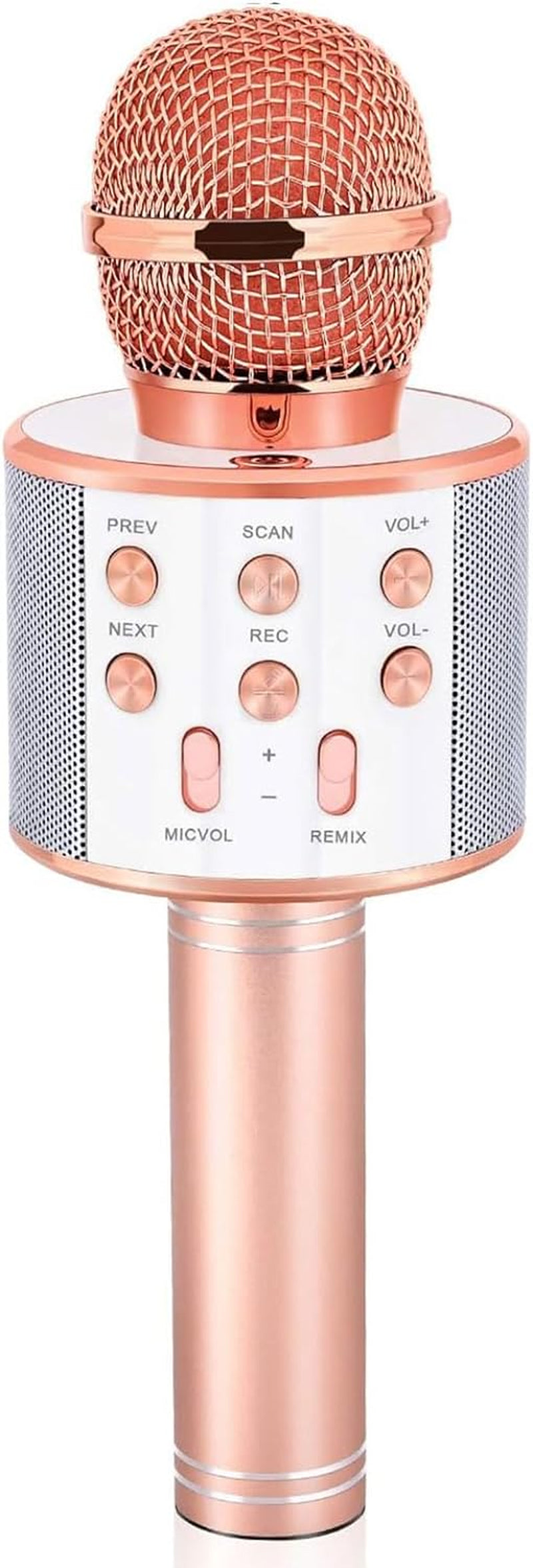 Karaoke Microphone Gift for Girls Ages 4-12 - Ideal Birthday Present in Purple