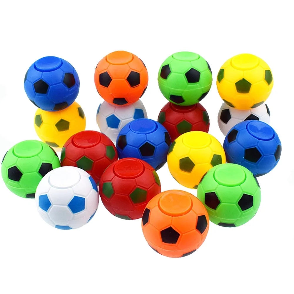 Mini Toys Finge Football Game Hand Spinner Focus ADHD EDC anti Stress Toy Gyro Toy