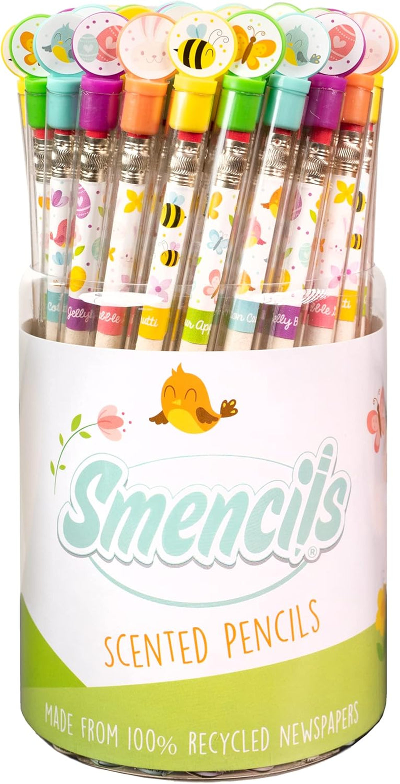 Graphite Smencils Cylinder - HB #2 Scented Pencils, 50 Count, Gifts for Kids, Party Favors, Classroom Rewards