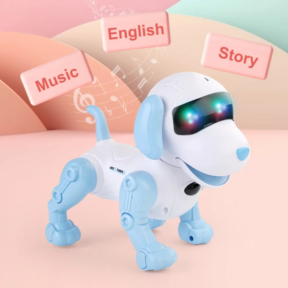 Robot Dog RC Robot Toys for Kids, Programming Singing Dancing Remote Control Smart Robot for Boys Girls Ages 3+ Birthday Christmas Gift
