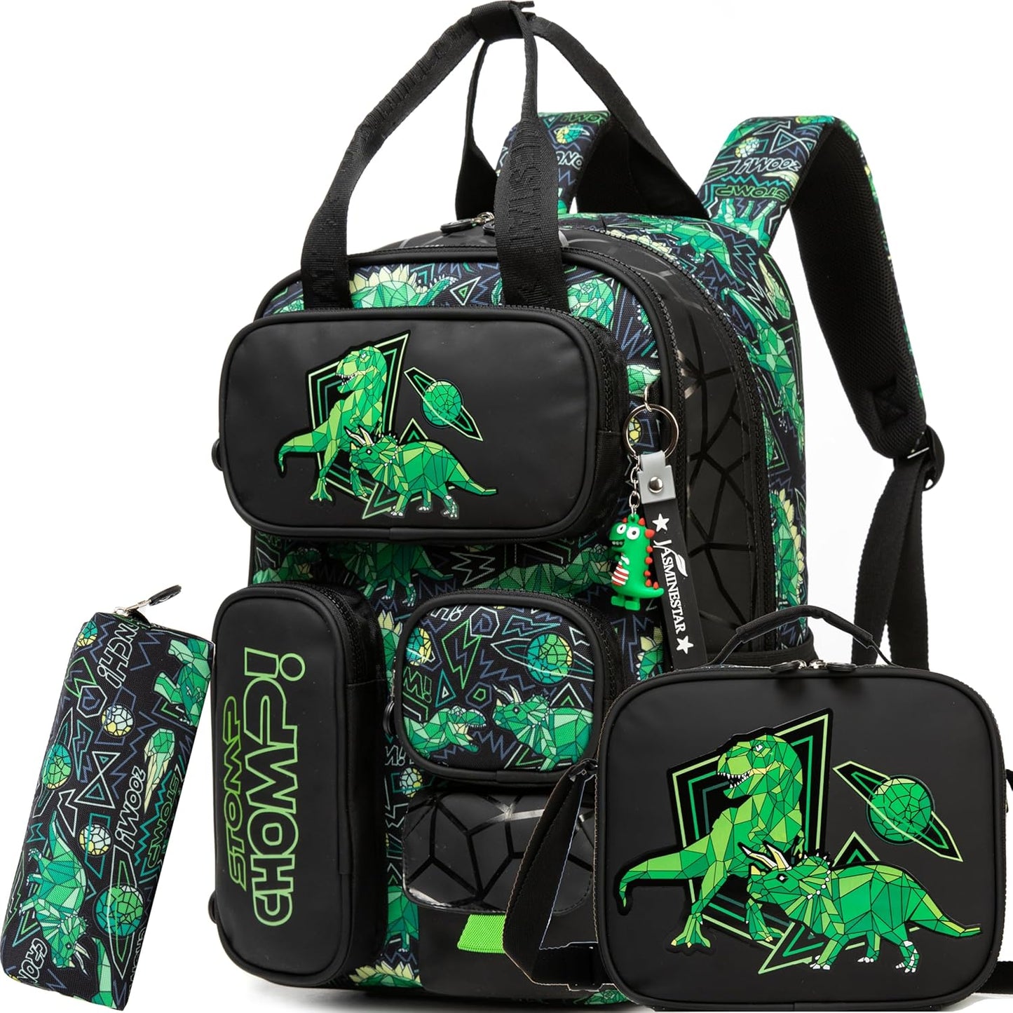 Kids School Backpacks for Girls Backpack with Lunch Bag for Elmentary Students Kids Travel Bookbag for Girls Age 6-12