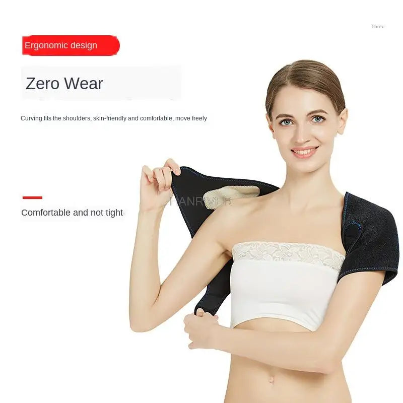 Spontaneous Heating Shoulder Pad Far Infrared Shoulder Pad Tomalin Shoulder Massage Magnetic Therapy
