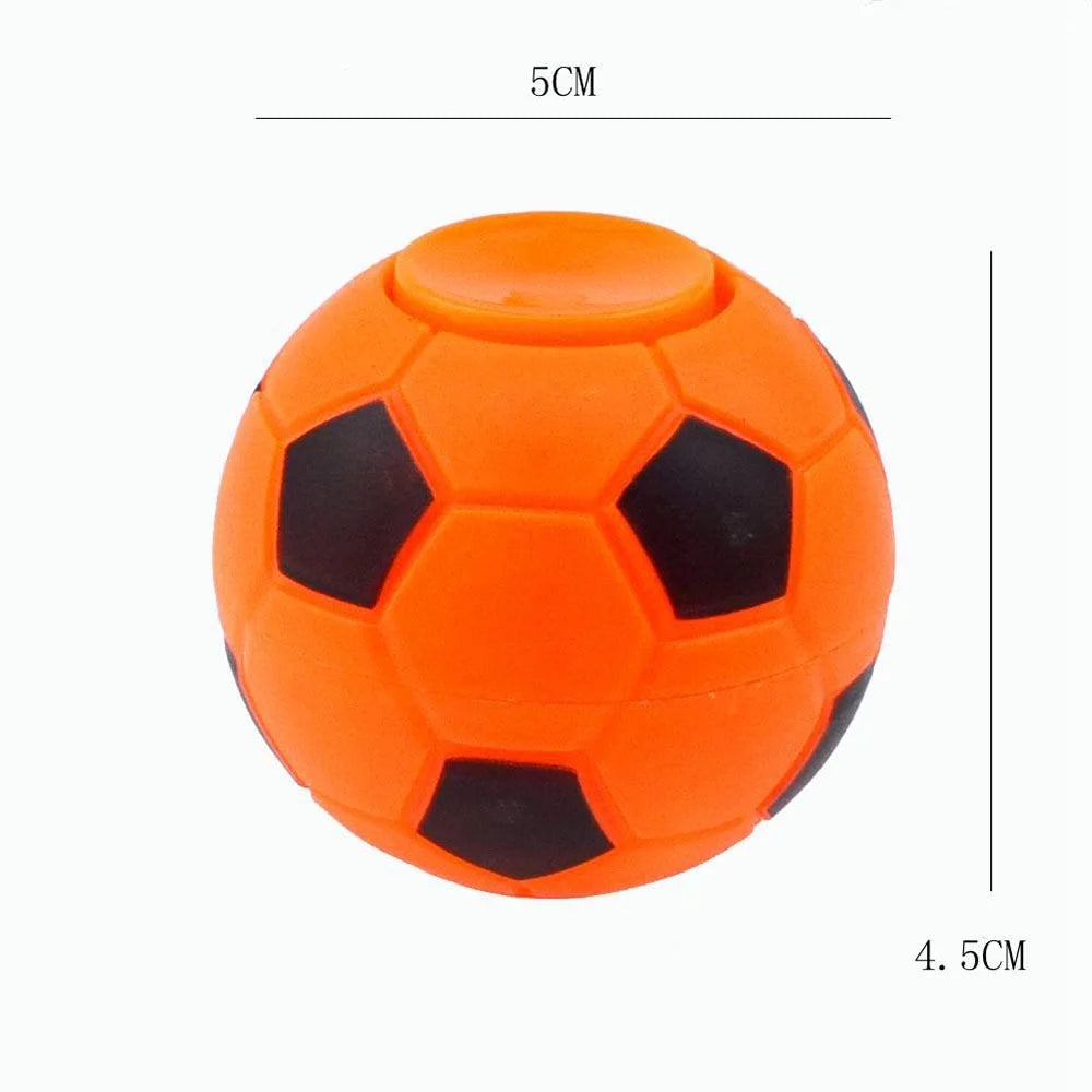 Mini Toys Finge Football Game Hand Spinner Focus ADHD EDC anti Stress Toy Gyro Toy