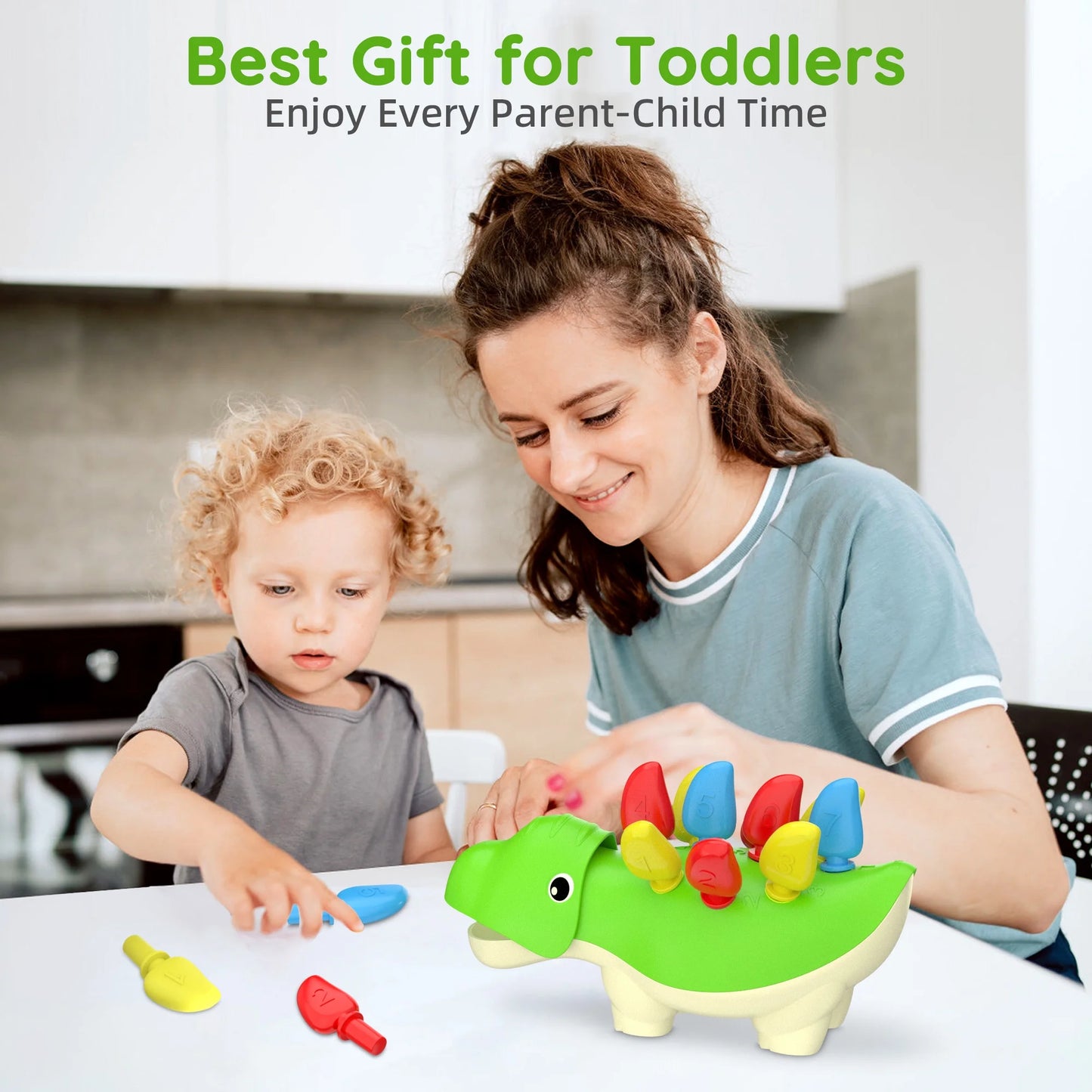 Montessori Learning Toys for 1 Year Old Boys, Toddlers Baby Educational Sensory Toys Age 1-3 Girls