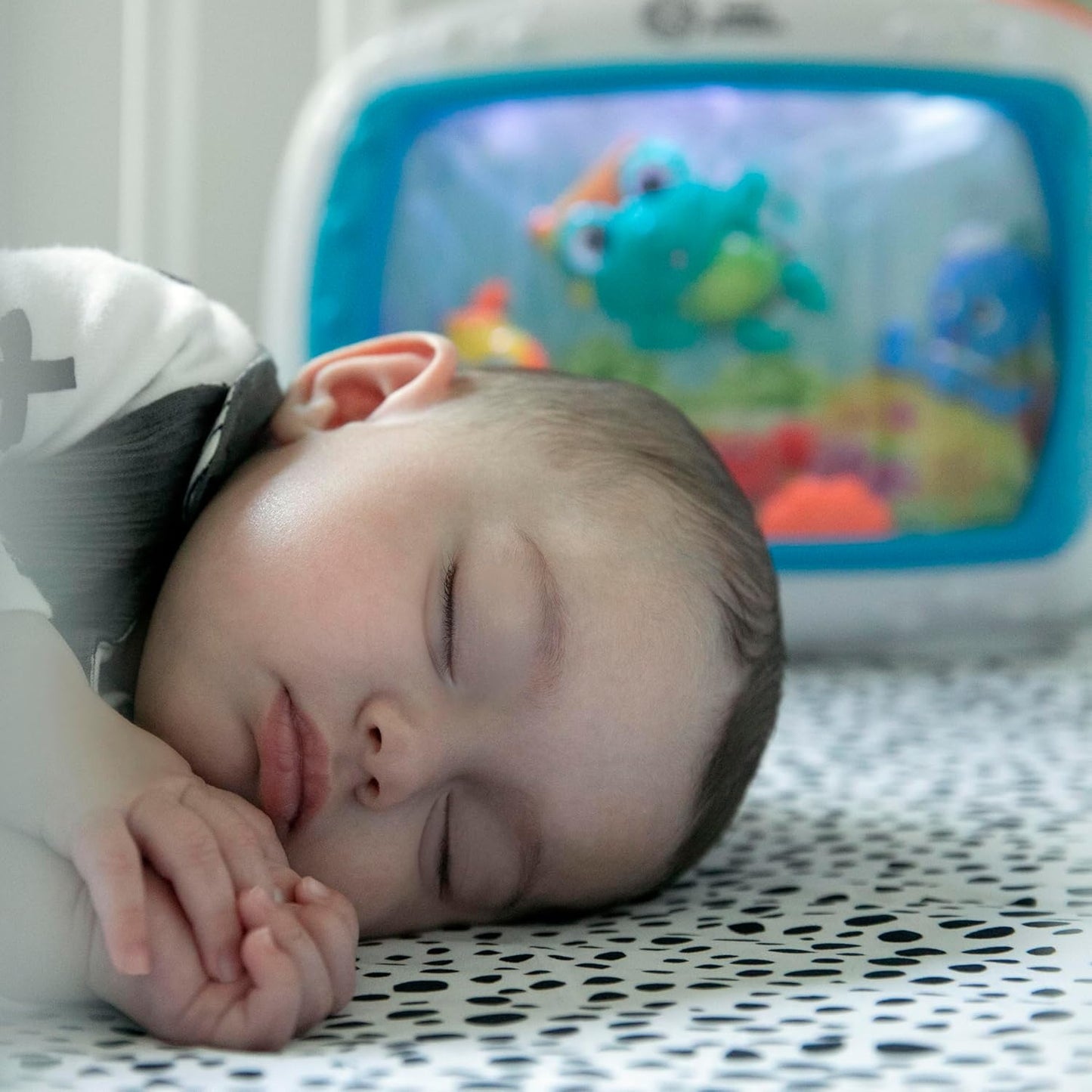 Baby Einstein Sea Dreams Soother Musical Crib Toy and Sound Machine, Newborn and Up