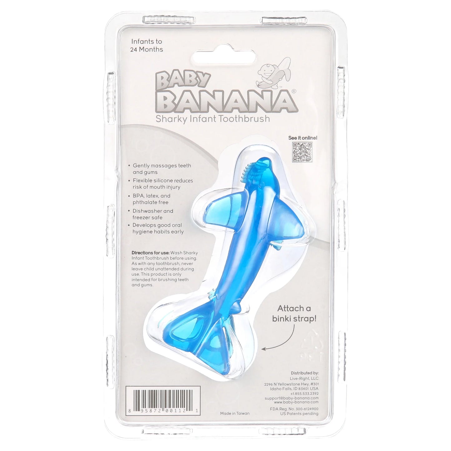 Infant Toothbrush, Original Sharky