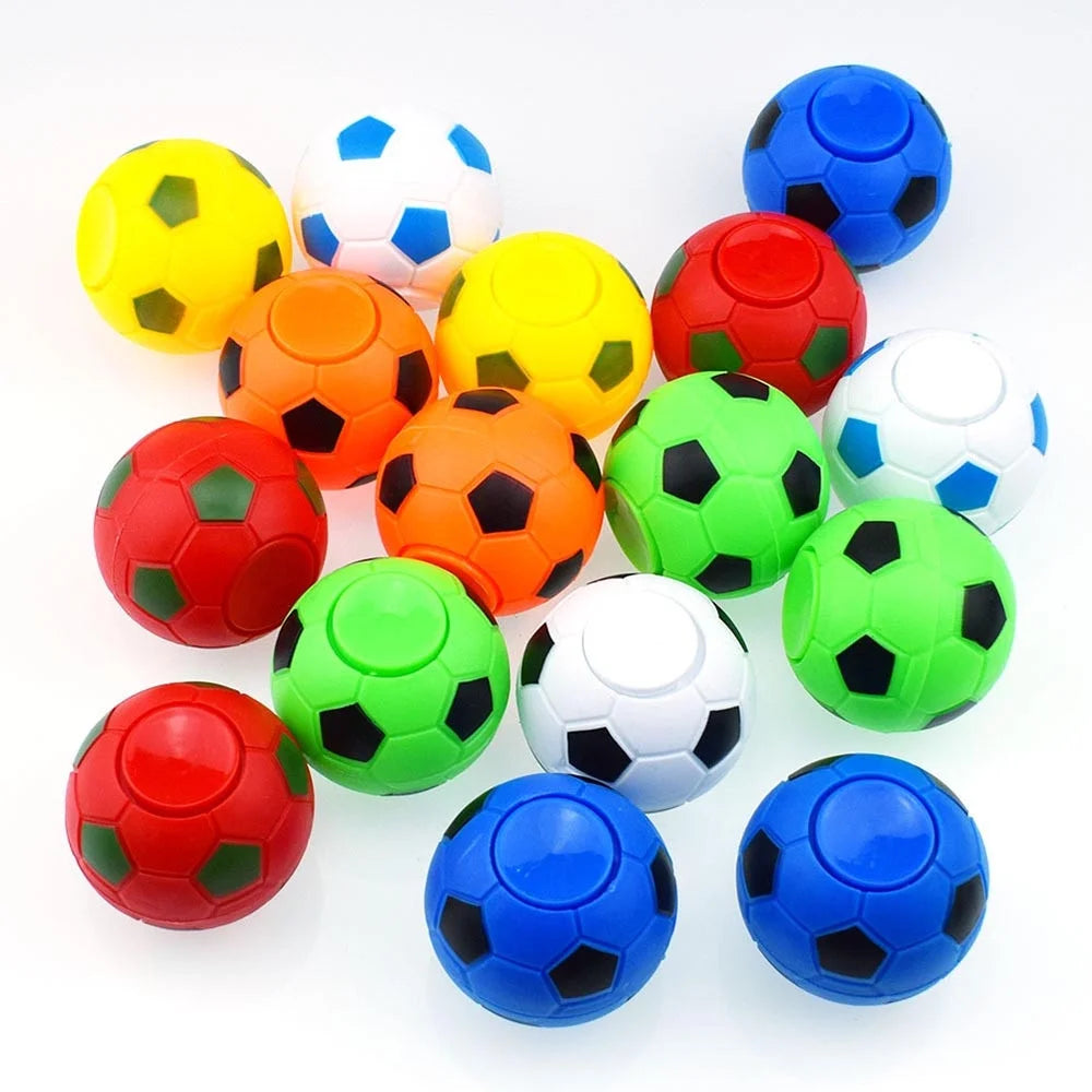 Mini Toys Finge Football Game Hand Spinner Focus ADHD EDC anti Stress Toy Gyro Toy