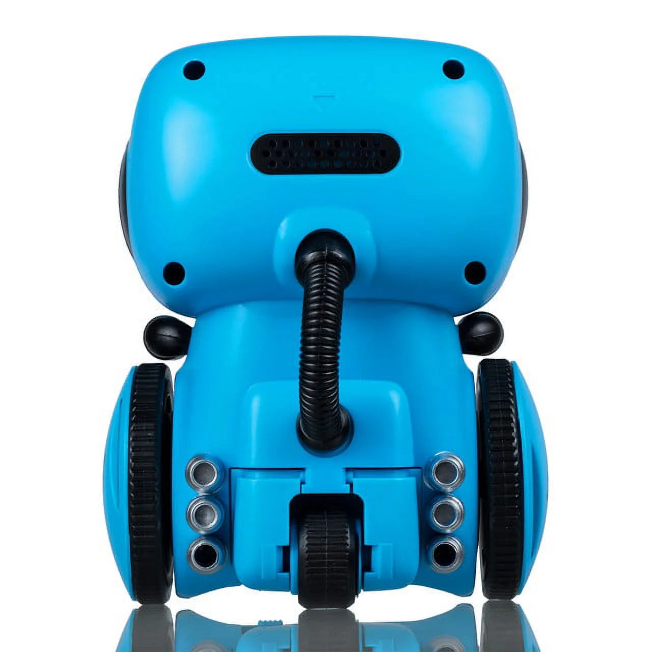 (2 Pack) Kids Smart Robot Toy Mini Robot Talking Singing Dancing Interactive Voice Control Touch Sensor Speech Recognition Infant Toddler Children Robotics - R1 Blue