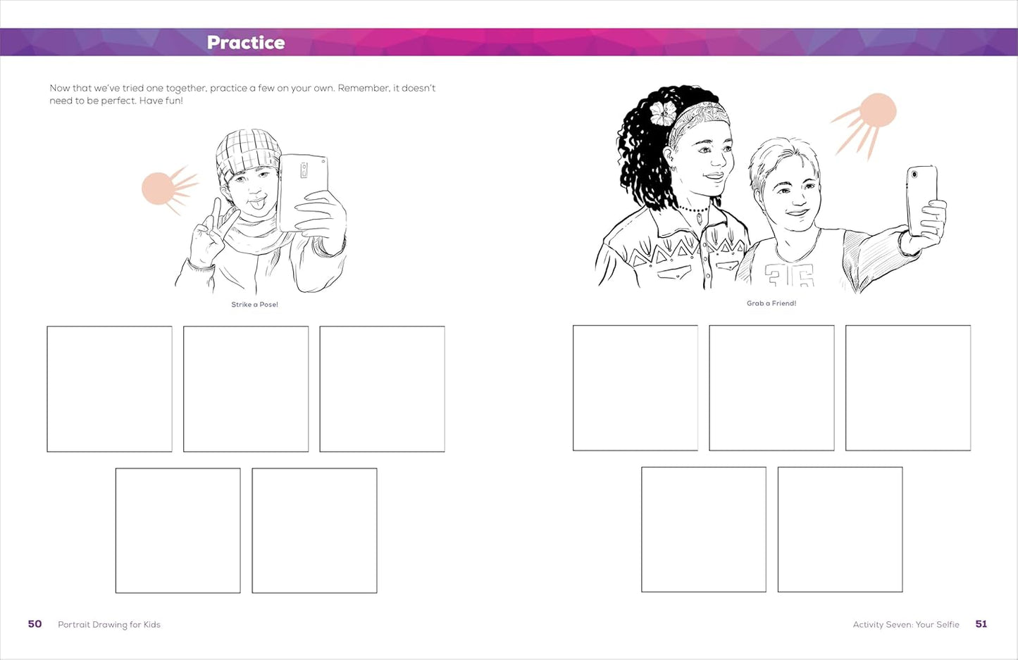 Portrait Drawing for Kids: a Step-By-Step Guide to Drawing Faces (Drawing Books for Kids Ages 9 to 12)