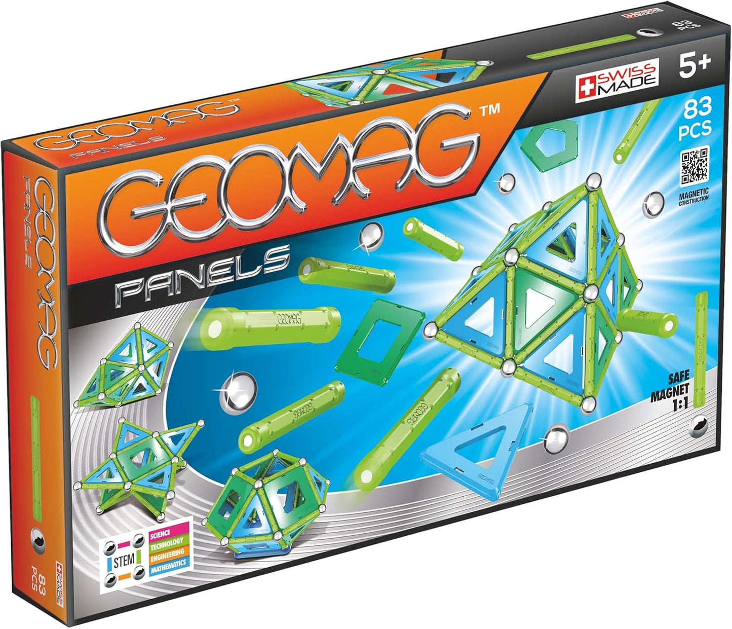 GEOMAG Magnetic Building Set | STEM-Endorsed Educational Toy for Ages 5+ | Swiss-Made 32-Piece Creativity and Learning Kit