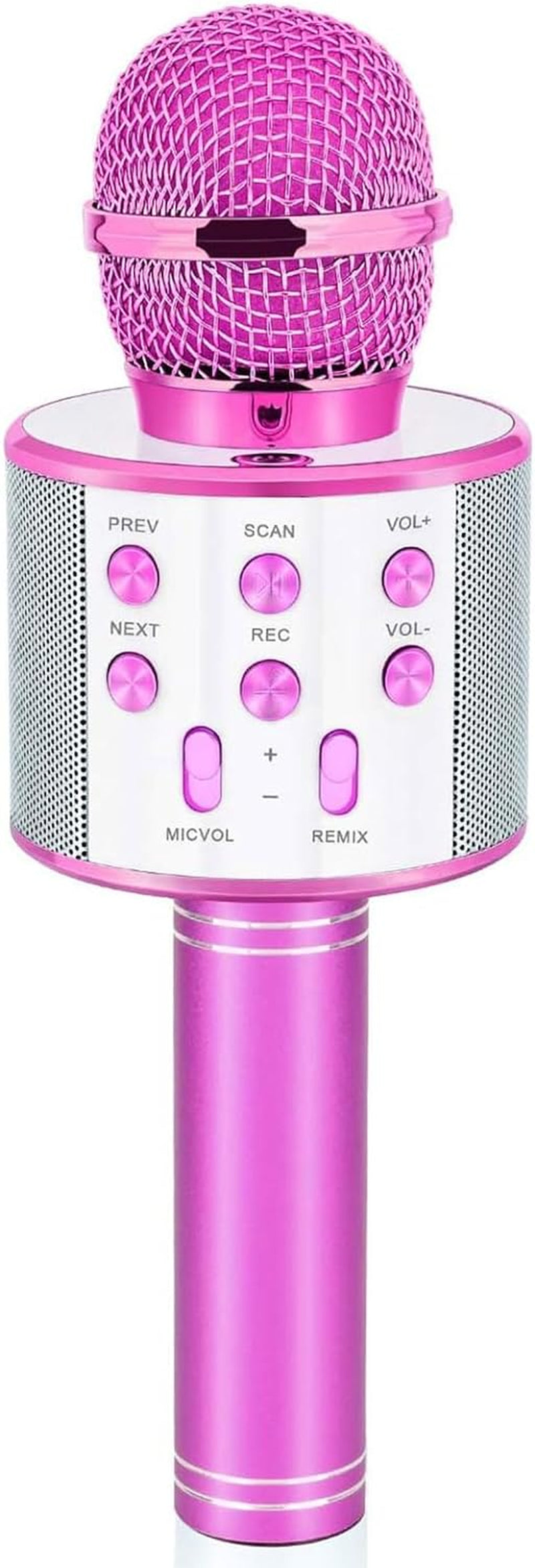 Karaoke Microphone Gift for Girls Ages 4-12 - Ideal Birthday Present in Purple