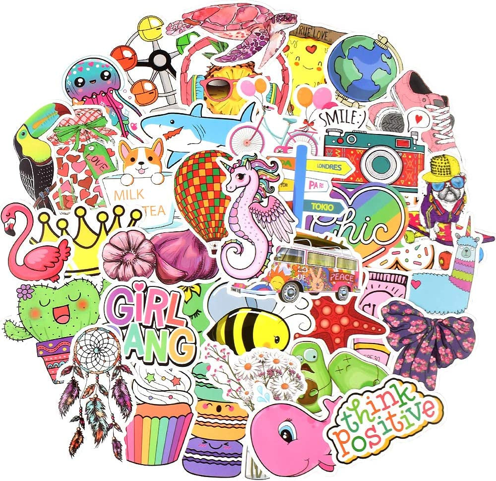 QTL Glow-in-the-Dark Wall Stickers for Kids' Bedrooms - 30-Piece Decorative Set
