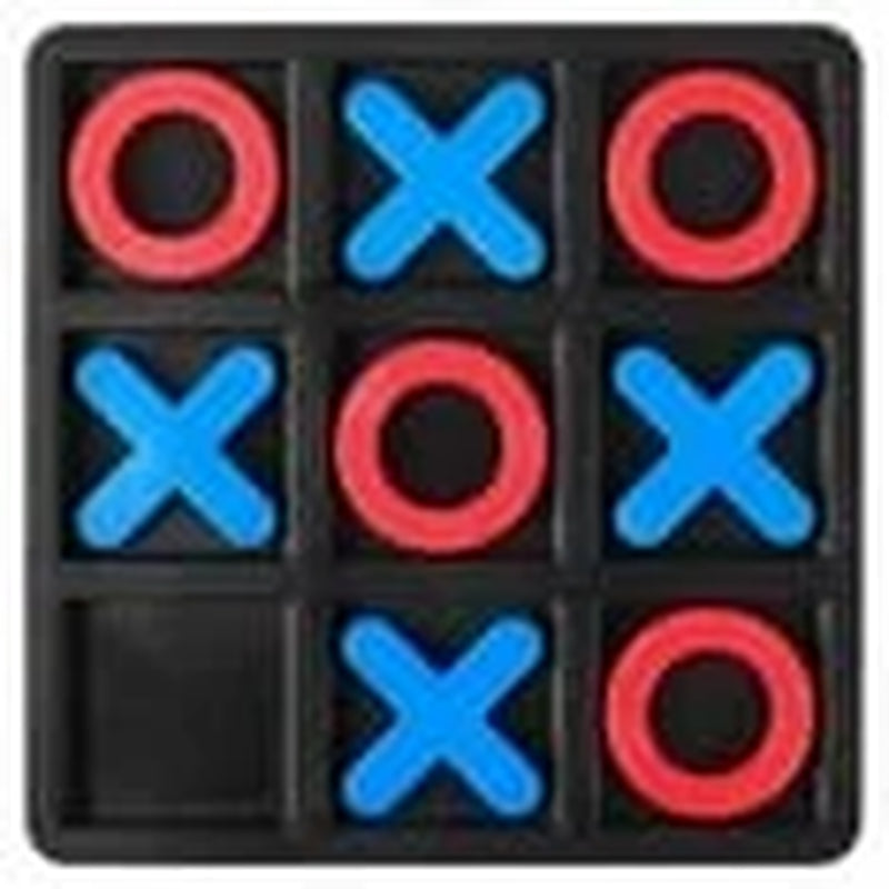 Tic Tac Toe Board Game 5 91 X 5 91 Table Game Resin Board Game Early Education Toys 2 Players Portable Tabletop Board Game for Family Adults and Kids