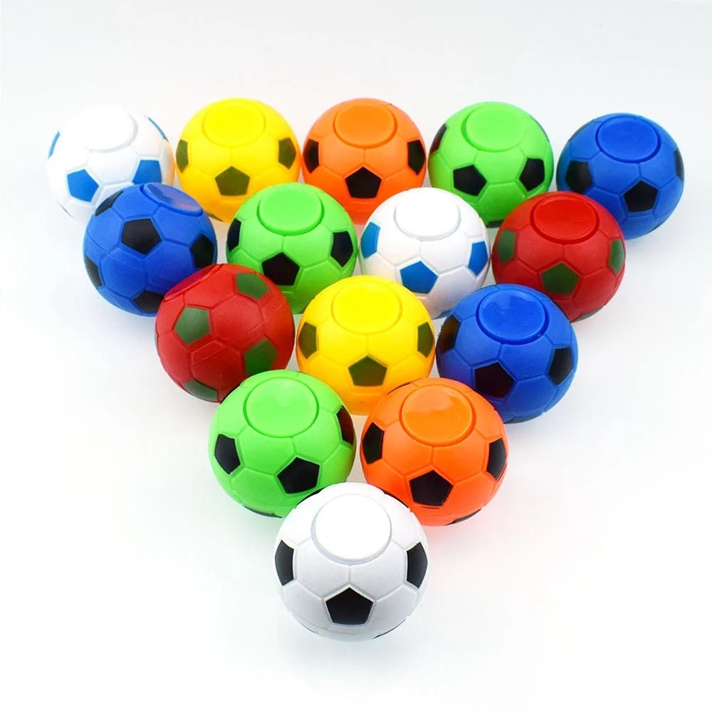 Mini Toys Finge Football Game Hand Spinner Focus ADHD EDC anti Stress Toy Gyro Toy
