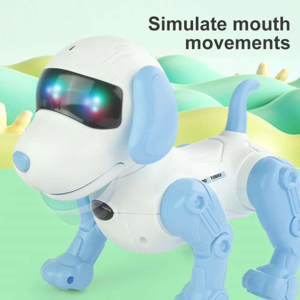 Robot Dog RC Robot Toys for Kids, Programming Singing Dancing Remote Control Smart Robot for Boys Girls Ages 3+ Birthday Christmas Gift