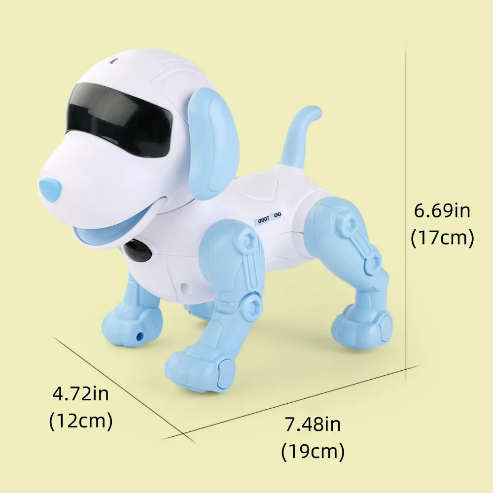 Robot Dog RC Robot Toys for Kids, Programming Singing Dancing Remote Control Smart Robot for Boys Girls Ages 3+ Birthday Christmas Gift