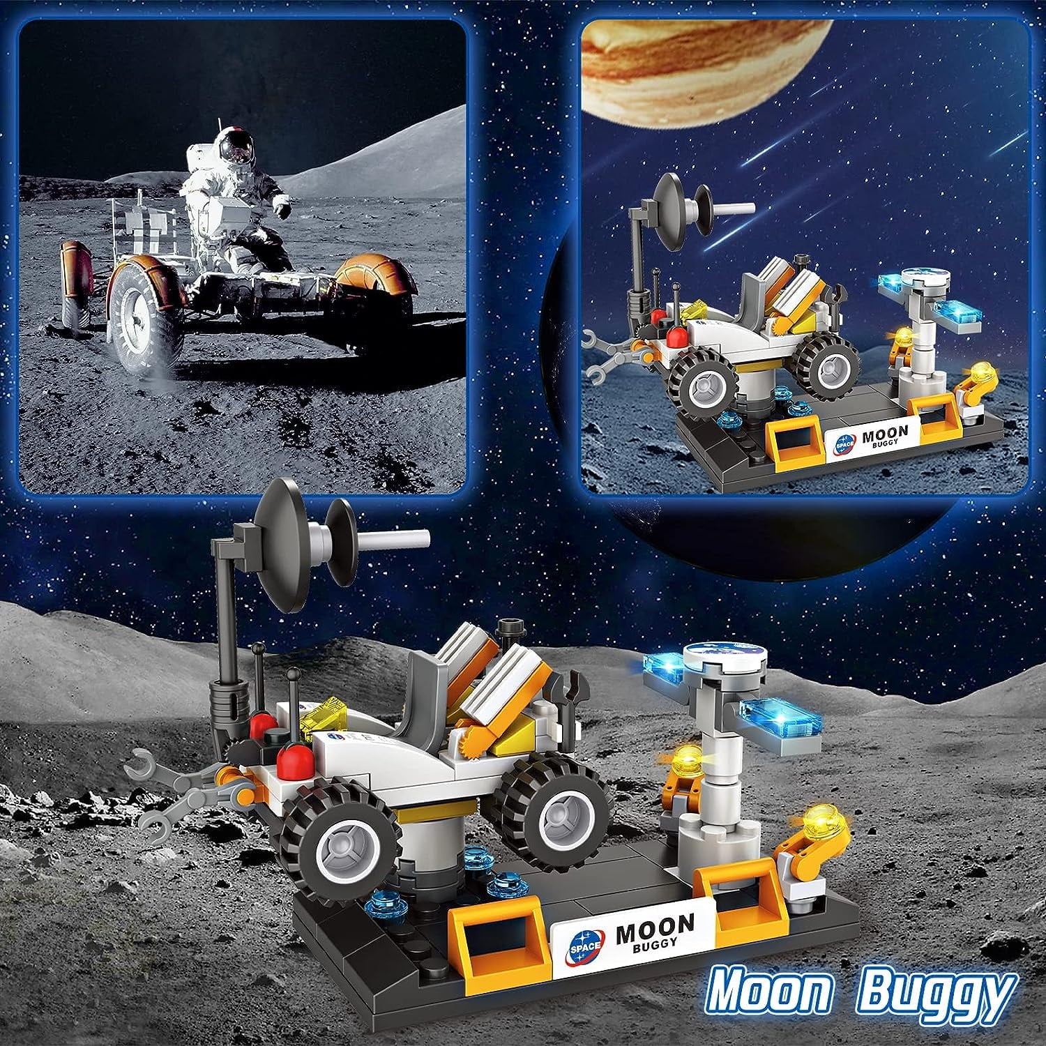 Space Shuttle Toys, Space Rocket Toy Building Blocks Set, Space Model Toys, Cool Spaceship Toy for Kids, STEM Toy for Boys and Girls Age 6-12 (455 PCS)