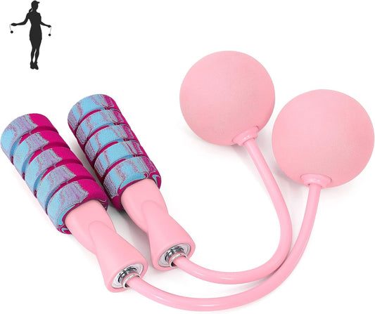Weighted Ropeless Jump Rope for Fitness - Tangle-Free Cordless Skipping Rope for Men, Women, and Children