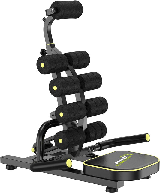 Mini Inversion Table by Mini Stretch - Effective Back Pain Relief, Spine Realignment, and Back/Neck Stretching with 330 lbs Weight Capacity and Compact Foldable Design
