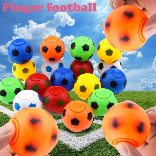 Mini Toys Finge Football Game Hand Spinner Focus ADHD EDC anti Stress Toy Gyro Toy