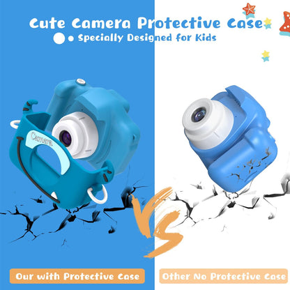Digital Camera for Children - 20MP Video, 2.0-Inch Screen, Includes 32GB SD Card, Ideal Gift for Birthdays and Christmas for Ages 3-12