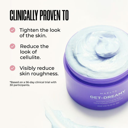 MAËLYS GET-DREAMY Overnight Toning Whip - Body Firming Whip That Works While You Sleep - Helps Target the Appearance of Loose Skin on the Body