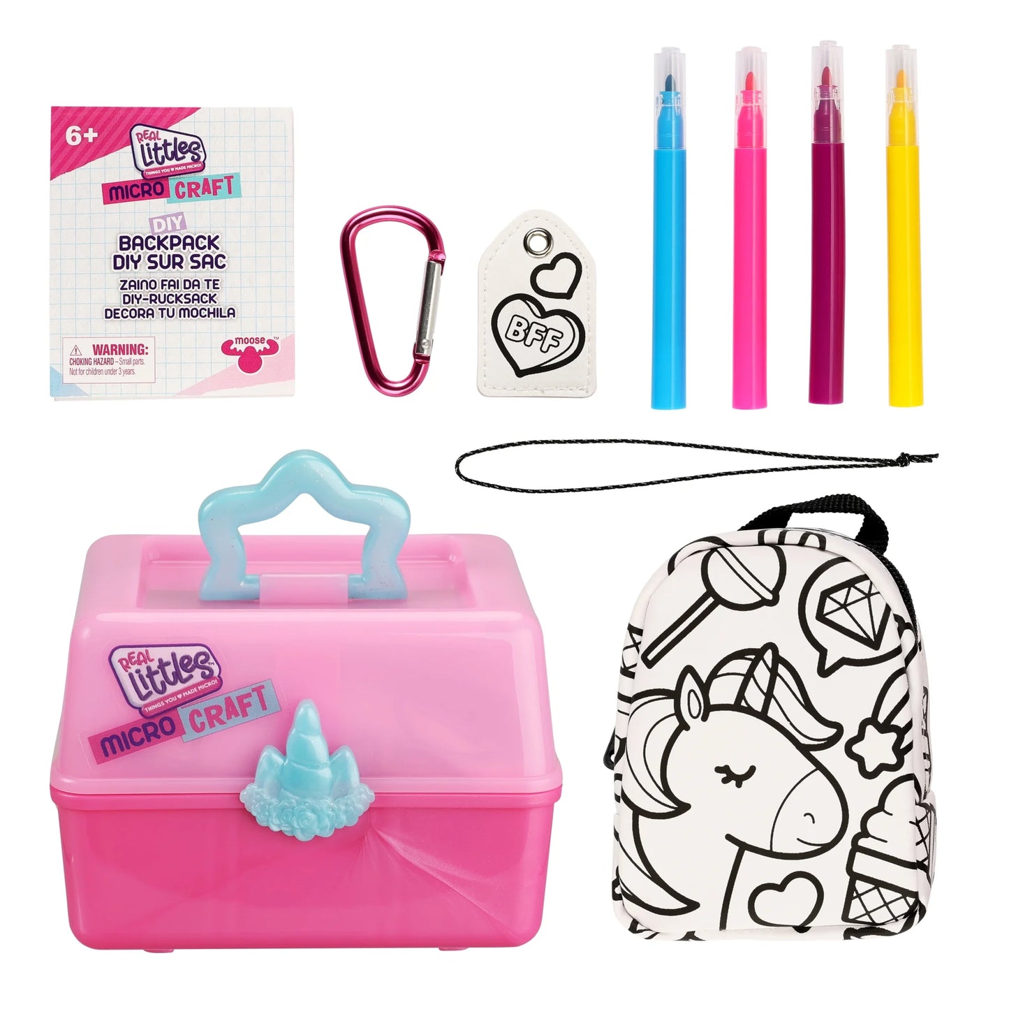 Collectible Micro Craft, Mini Craft Box Girls, Ages 6+