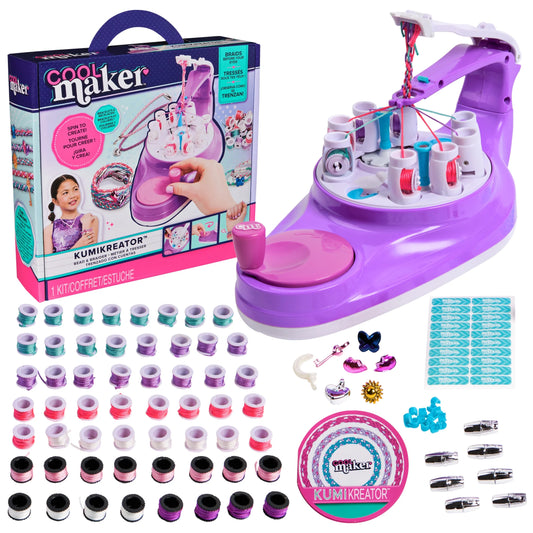 Kumikreator Bead & Braider Necklace and Bracelet Making Kit