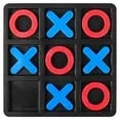 Tic Tac Toe Board Game 5 91 X 5 91 Table Game Resin Board Game Early Education Toys 2 Players Portable Tabletop Board Game for Family Adults and Kids