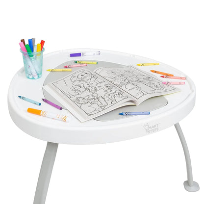 Smart Steps 3-In-1 Bounce N' Play Activity Center plus with STEM Toys, Princess Pink